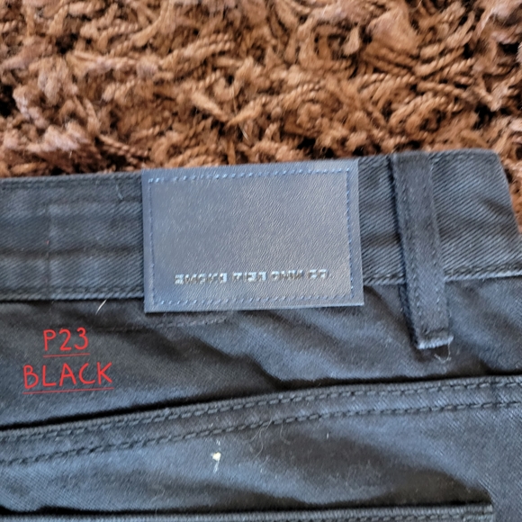 SMOKE RISE Jeans W40 L34 Distressed with Tears and Red under tears - Picture 7 of 8